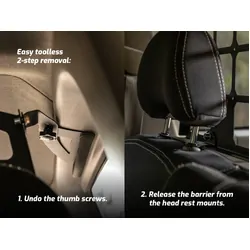 Light Cargo & Pet Barrier to suit Nissan Patrol Y61 GU