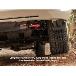 Recovery Tow Points to suit Toyota Prado 150, FJ Cruiser & 4Runner [Tanami Red]