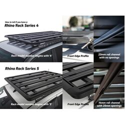 Roof Rack Table Slide Mount to suit Rhino-Rack Pioneer Platform Series 4