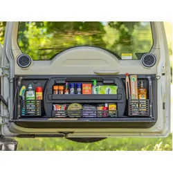 Rear Door Centre Cage to suit Mitsubishi Pajero Gen 4 NS-NX [Natural Stainless]