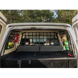 Side Molle Panels to suit Nissan Patrol Y61 GU [With Rear Air-Con]