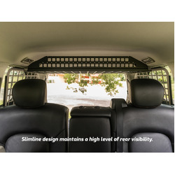 Standalone Rear Roof Shelf to suit Nissan Patrol Y62  [Large Side Molle Panels]