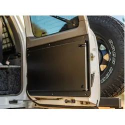 Rear Door Drop Down Table & Door Cards to suit Nissan Patrol Y61 GU