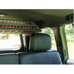 Standalone Rear Roof Shelf to suit Toyota LandCruiser LC200 [With Small Side Molle Panels]