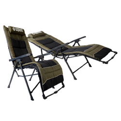 Outback Explorer Everstay Folding Recliner Chair - Twin Pack