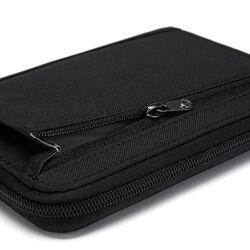 PACSAFE RFIDsafe Compact Travel Organizer S25 - Jet Black