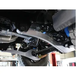 Superior Superflex Radius Arms Suitable For Toyota LandCruiser 76/78/79 Series 8/2016 on 4 Inch (100mm) Castor Correction (Curved Style Arms) (Pair) -