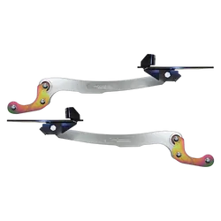 Superior Hyperflex Radius Arms With Drop Boxes Suitable For Nissan Patrol GQ/GU 4 Inch (100mm) Castor Correction (Pair) - HYPERARMDB4