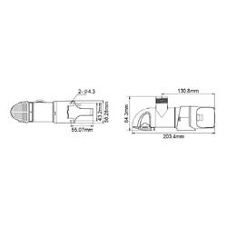 SEAFLO 14A Series Narrow Low Profile Water Level Sensing Automatic Bilge Pumps 1100GPH 12v