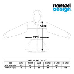 Nomad Design Softshell Jacket Crafted Series - Black - L