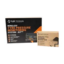 Tuff Terrain Tyre Pressure Monitoring System - 8 Sensor & Booster Bundle