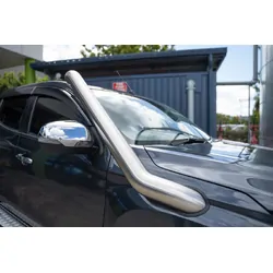 Stainless Seamless Snorkel + Airbox To Suit Mitsubishi Triton MR/MQ - Polished