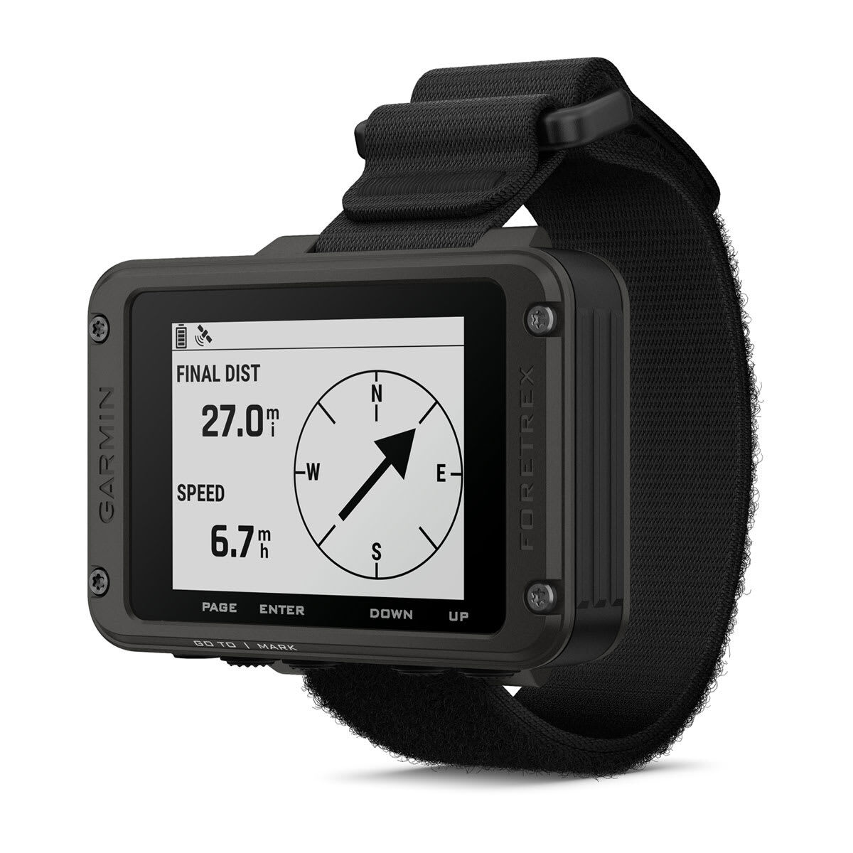 Garmin Foretrex 801, Wrist-mounted GPS Navigator with Strap