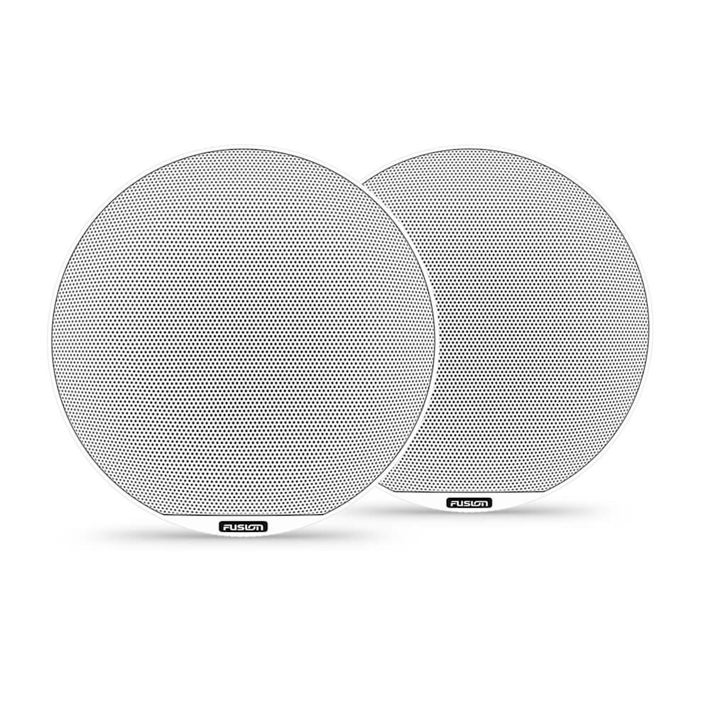 Fusion Signature Series 3i Marine Speakers, 8.8" 330-watt coaxial Classic white marine speakers (pair)