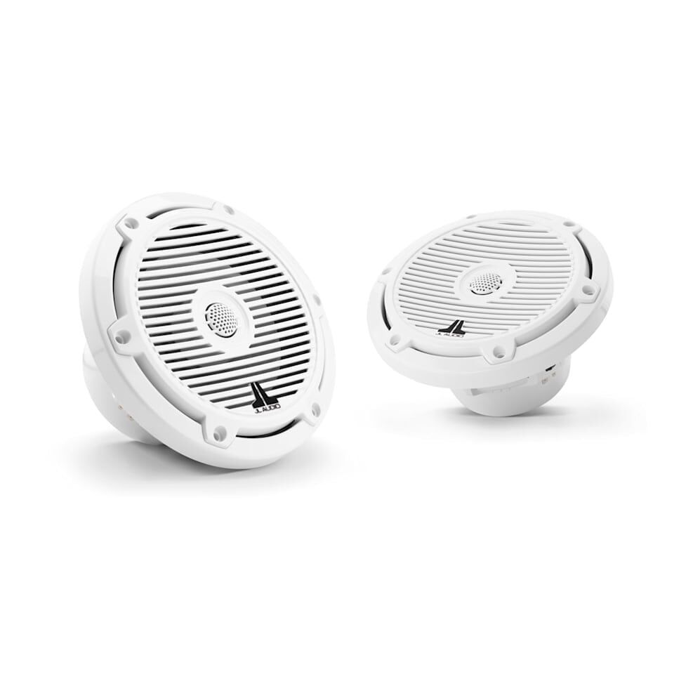 JL Audio M3 Marine Speakers, 6.5" with White classic grille
