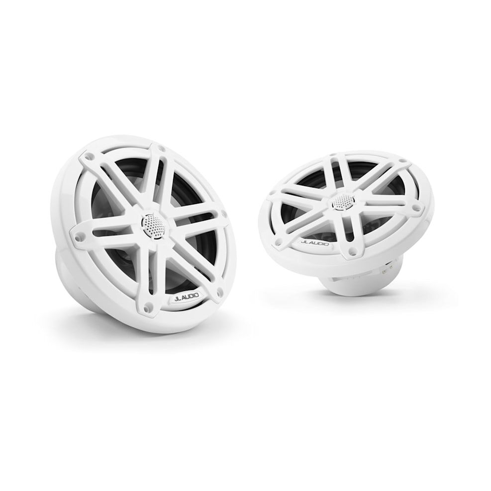 JL Audio M3 Marine Speakers, 6.5" with White sport grille