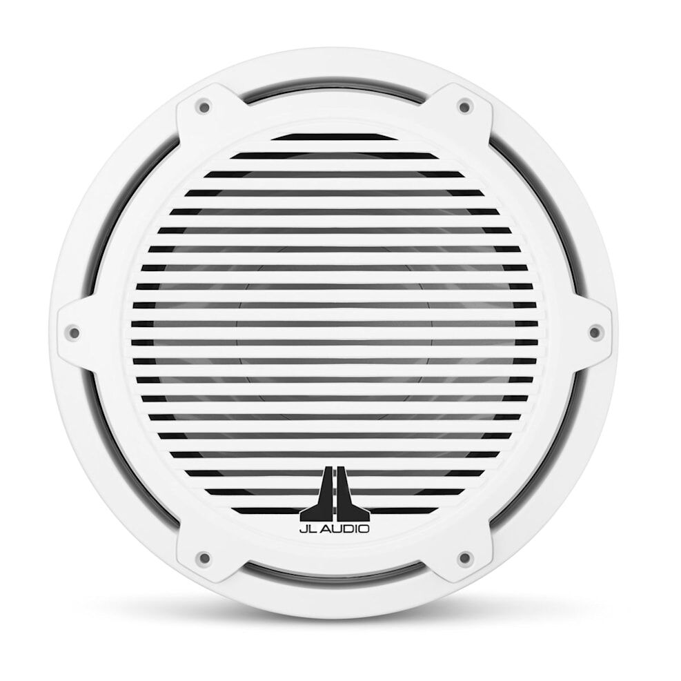 JL Audio M3 Marine Subwoofer, 10" with White Classic Grille