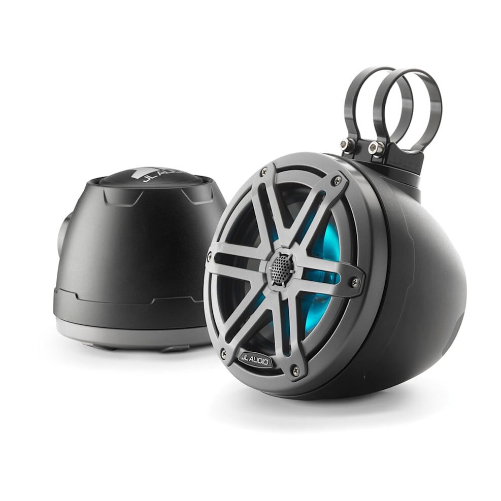 JL Audio VeX Enclosed System, M3 6.5? with LED and Gray Sport Grille (M3-650VEX-Mb-S-Gm-i)