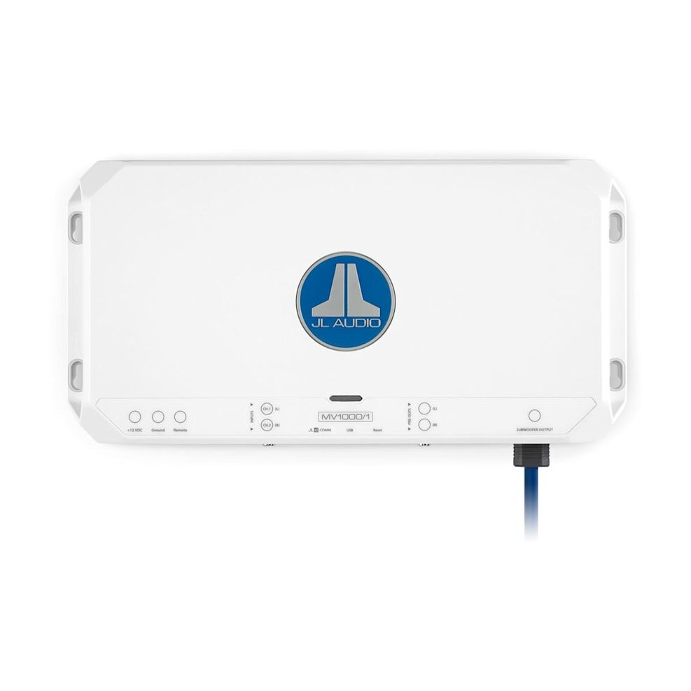 JL Audio MVi Marine Amplifier, Monoblock Marine Subwoofer Amplifier (1000 watts)
