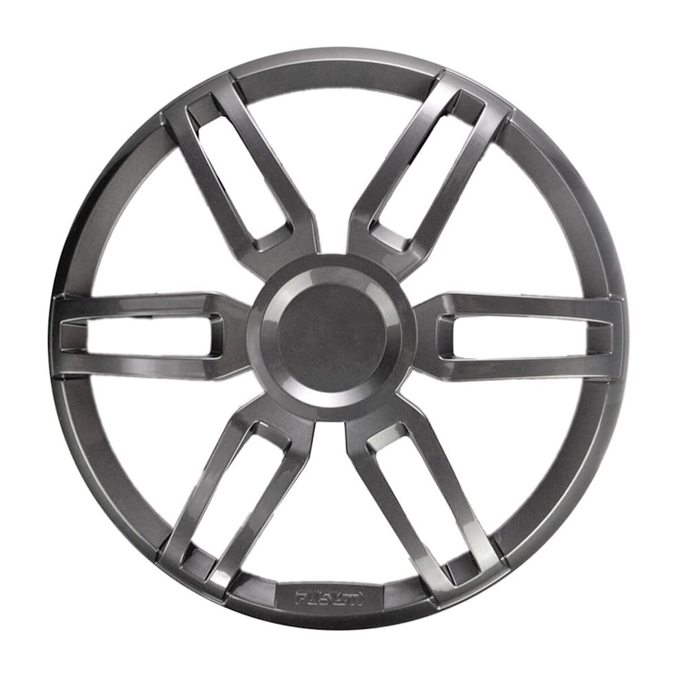 Fusion XS Series Accessory Grilles, 10" Sports Grey Subwoofer Grilles