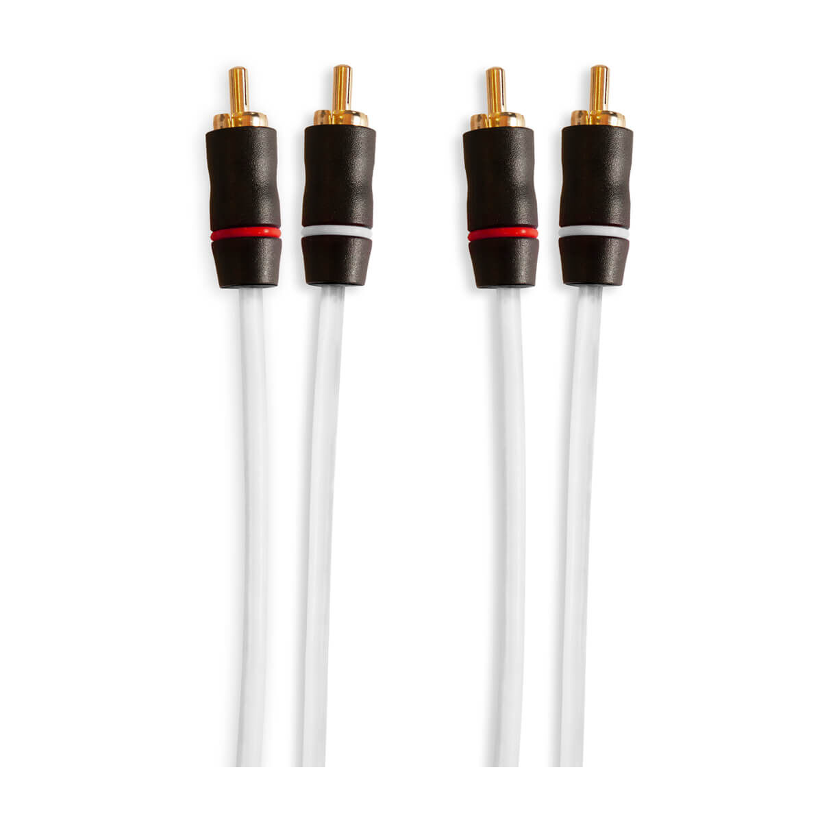 Fusion RCA Cables, 2 Channel, 25 ft (7.62 m) Cable