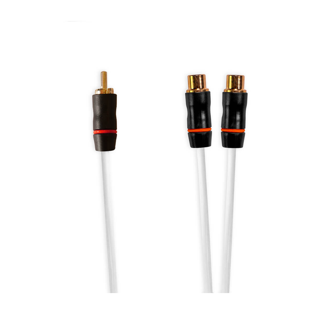 Fusion RCA Cables, RCA Splitter Cable, Male to Dual Female