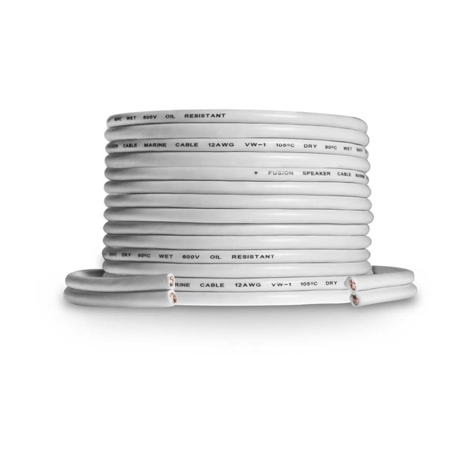 Fusion Marine Speaker Cables, 12 AWG (3.3 mm2), 328 ft (100 m) Cable