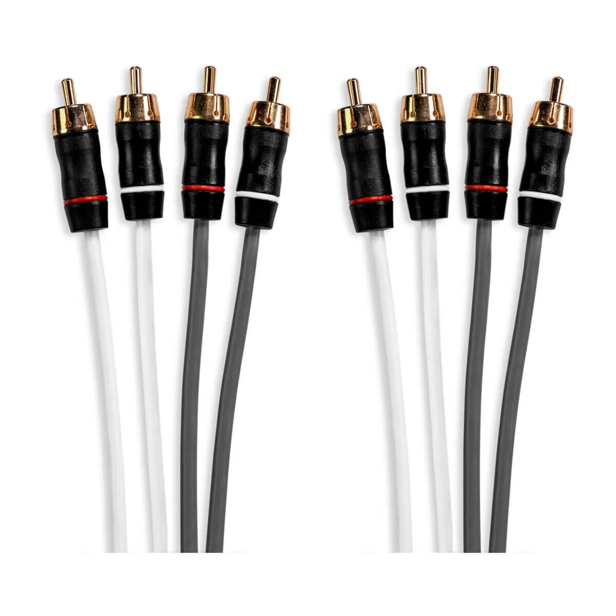 Fusion Performance RCA Cables, 4 Channel 50 ft (15.24 m) Cable