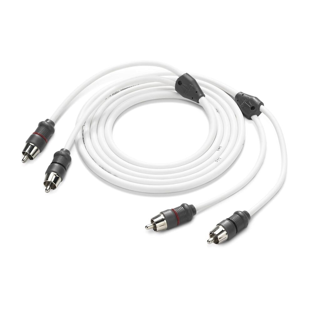 JL Audio Premium Audio Interconnect, 2-channel, 6' to 25' (XMD-WHTAIC2-6)