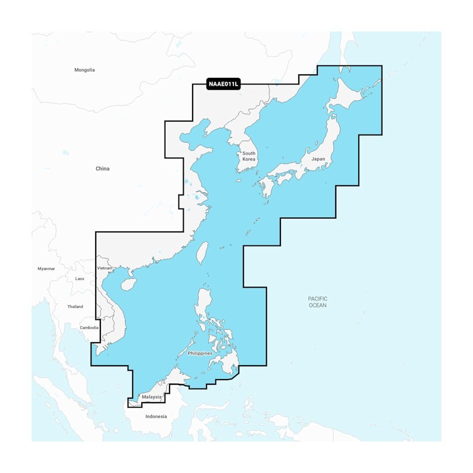 Navionics China Sea & Japan - Marine Charts