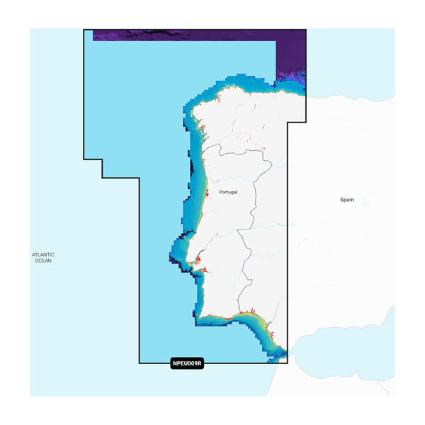Navionics Portugal & Spain, Northwest - Marine Charts Platinum Plus