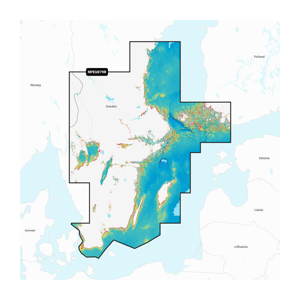 Navionics Sweden, Southeast - Marine Charts Platinum Plus
