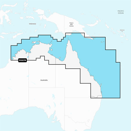 Navionics Australia, Northeast - Marine Charts Platinum Plus