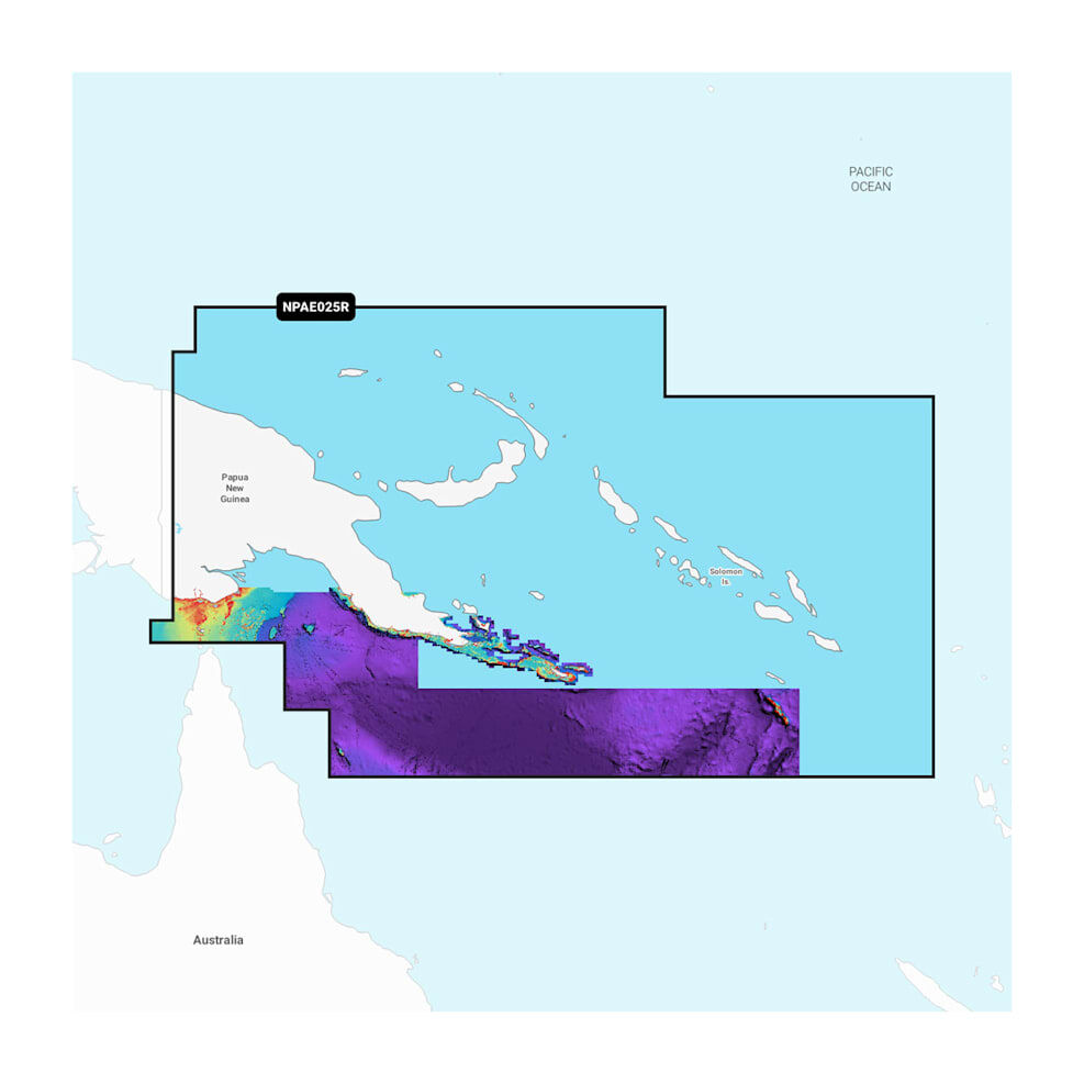 Navionics Papua New Guinea & Solomon Islands - Marine Charts Platinum Plus