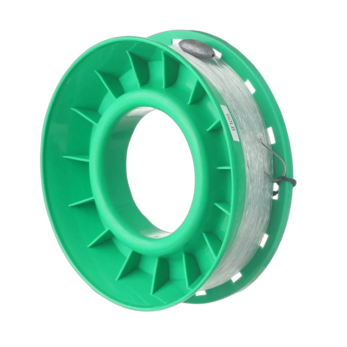Handcaster Rigged - 19cm (7.5") 60lb/100m - 2/0 Suic/4 Bean