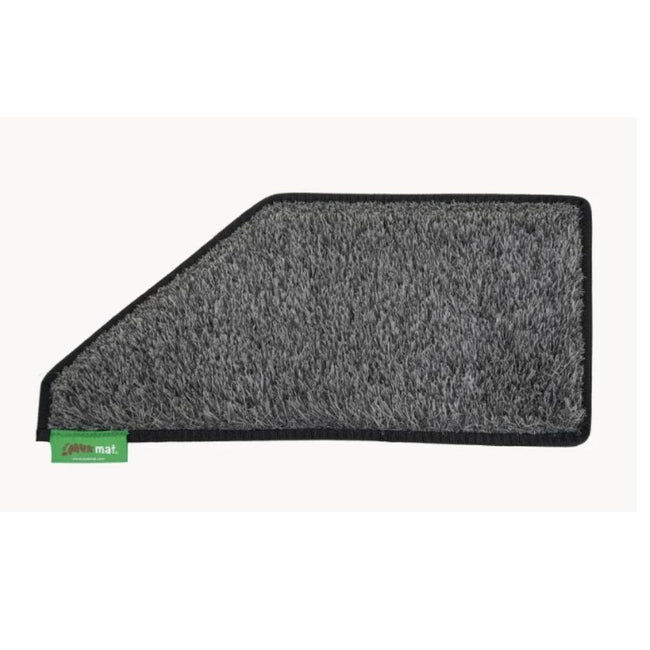 Muk Mat Angled Step Mat - Dark Grey, 60 x 28cm