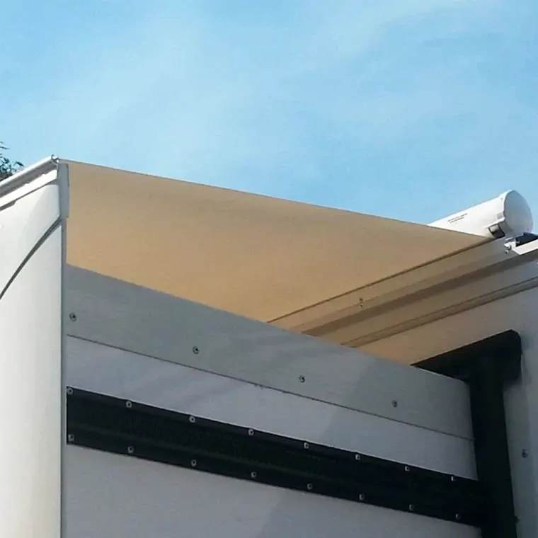 Aussie Traveller Awning Slideout 1.8 x 1.0m Roof Mount White