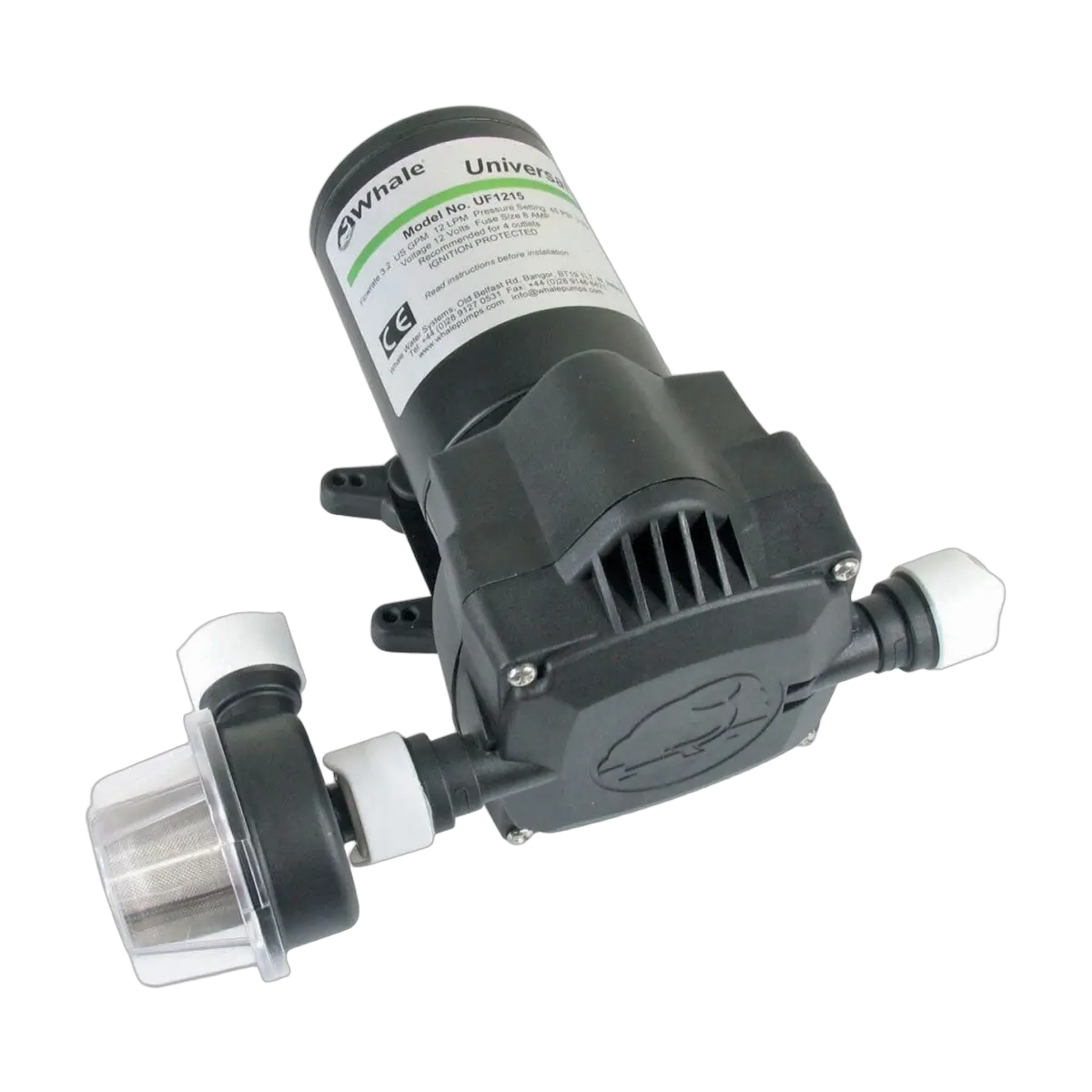 Whale Universal Pressure Pump 12L/M 45Psi - 12V