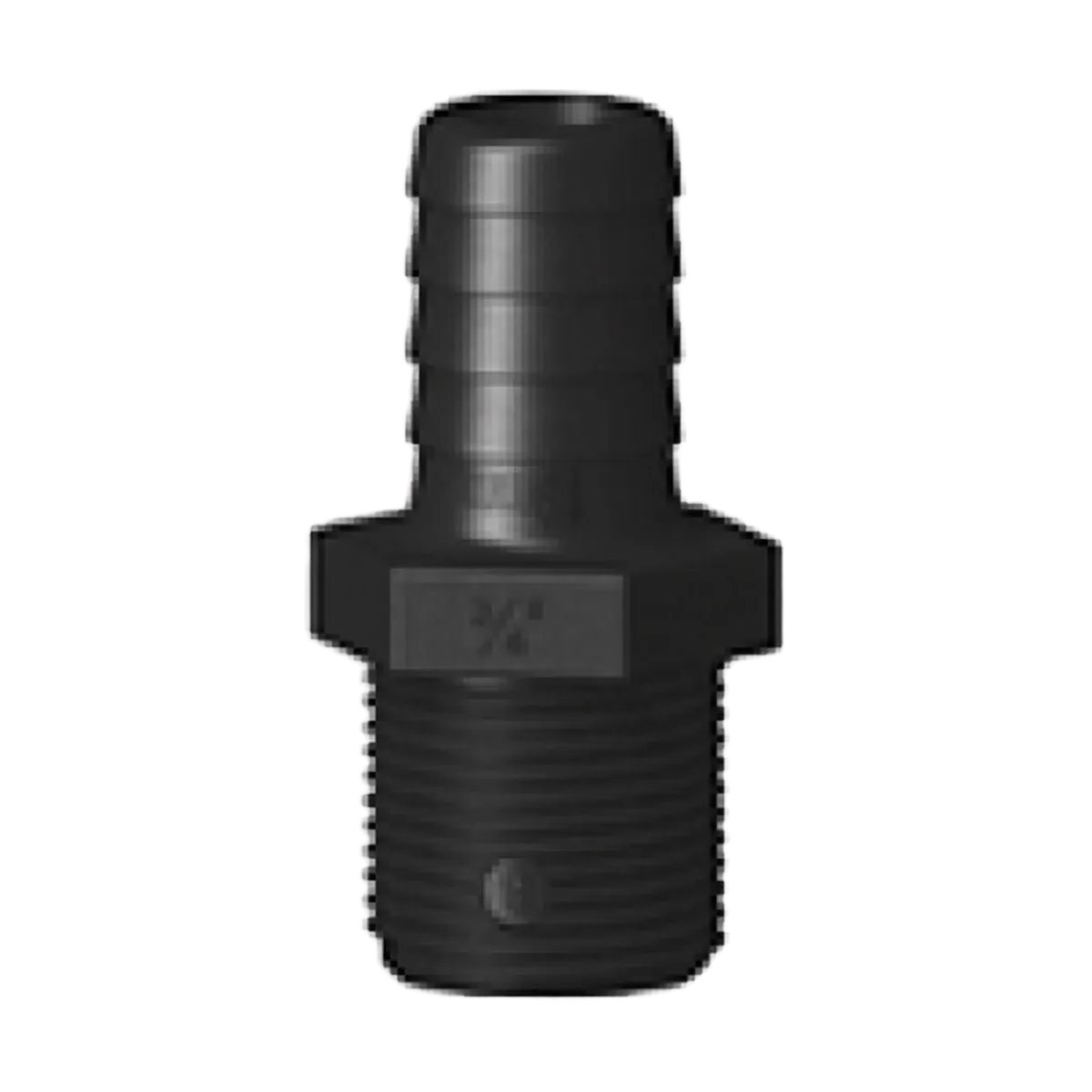 Tru Design Hose Tail 19mm x 3/4" Bsp (Long Thread)