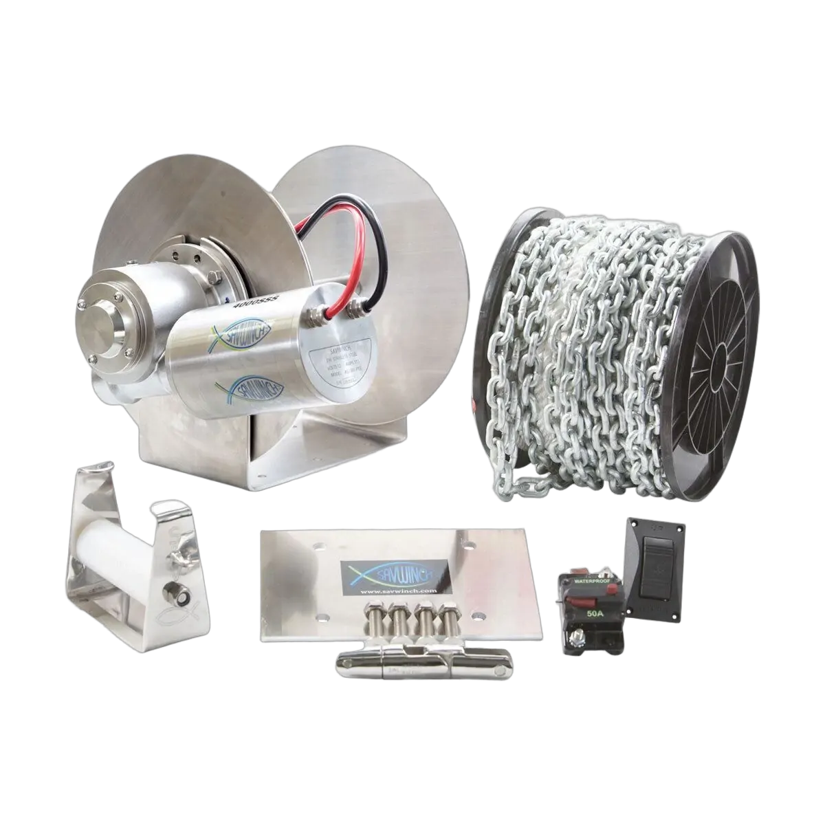 Savwinch Drum Winch Signature Deluxe Series 2000Sss