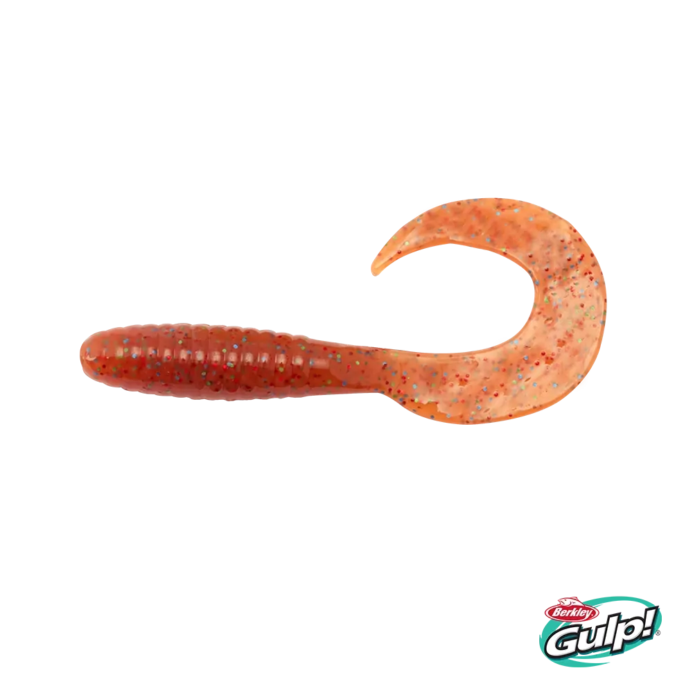 Gulp Saltwater Grub Soft Plastic 2.5inch Bloodworm