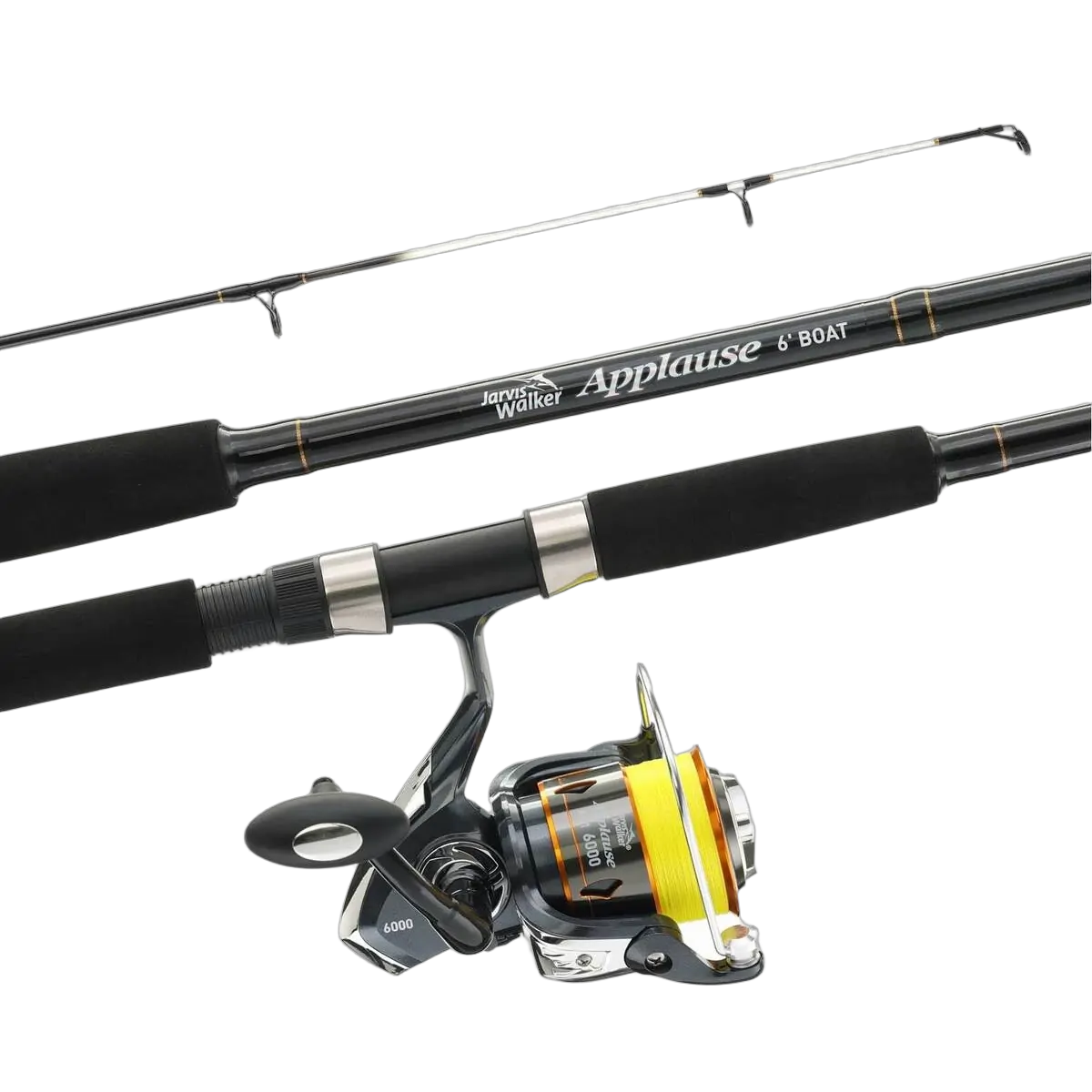 Jarvis Walker Applause 6' Boat / 6000 ( Braid ) Combo 6' 5.2:1