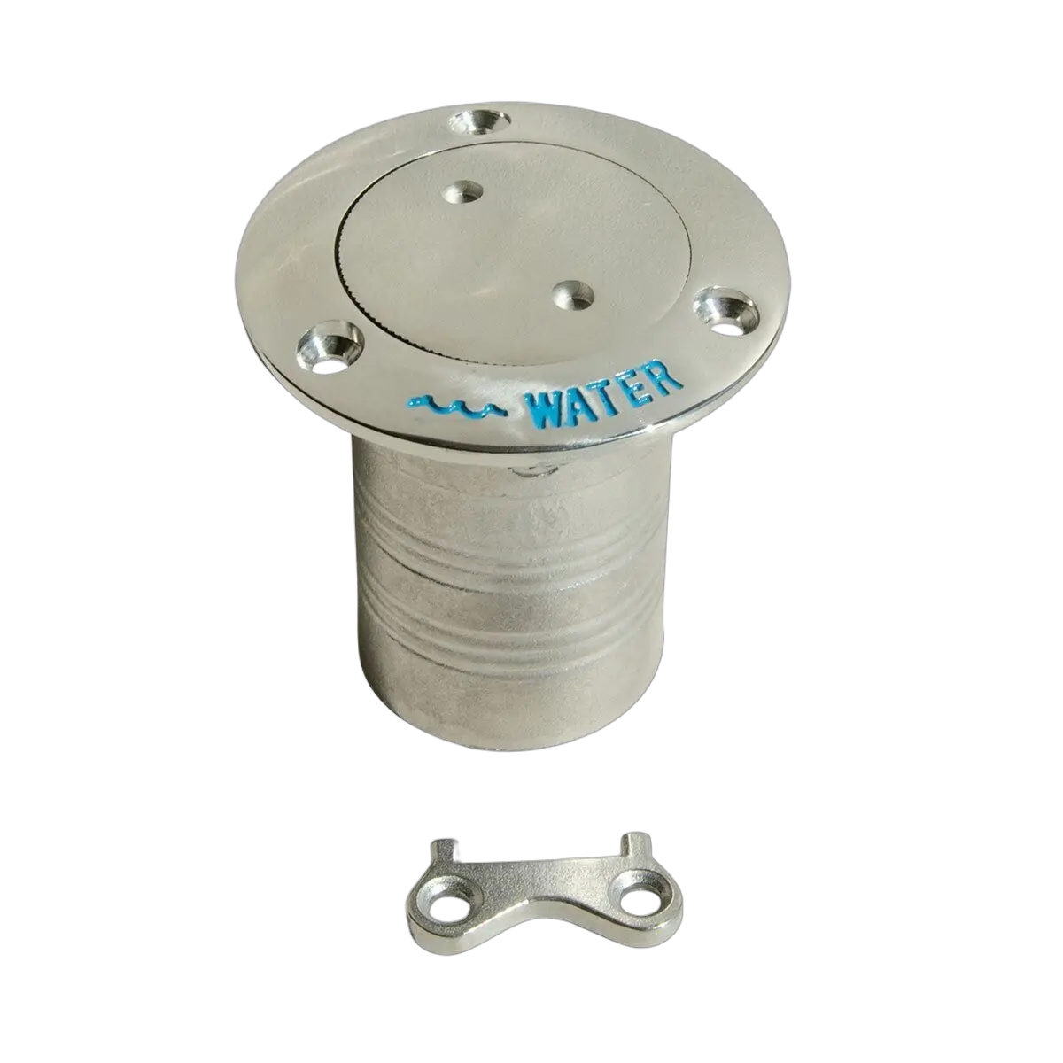 Marine Town - Pop Up Deck Filler Stainless Steel 50mm Hose Water