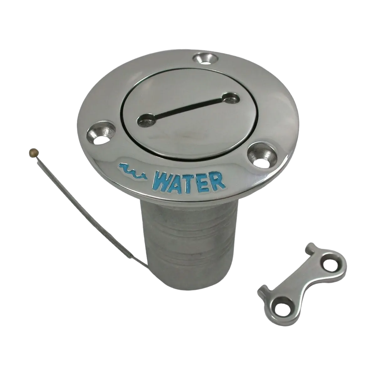 Marine Town - Deck Filler G316 Stainless Steel 38mm Hose Water