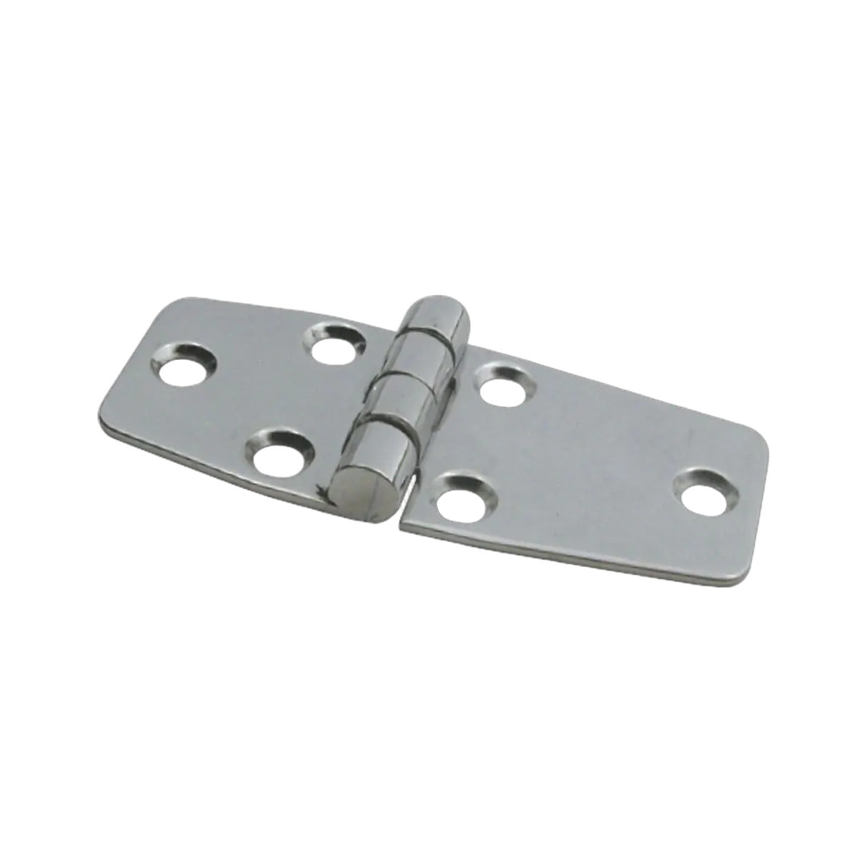 Hinge Pressed Stainless Steel 86mm x 41mm Pair