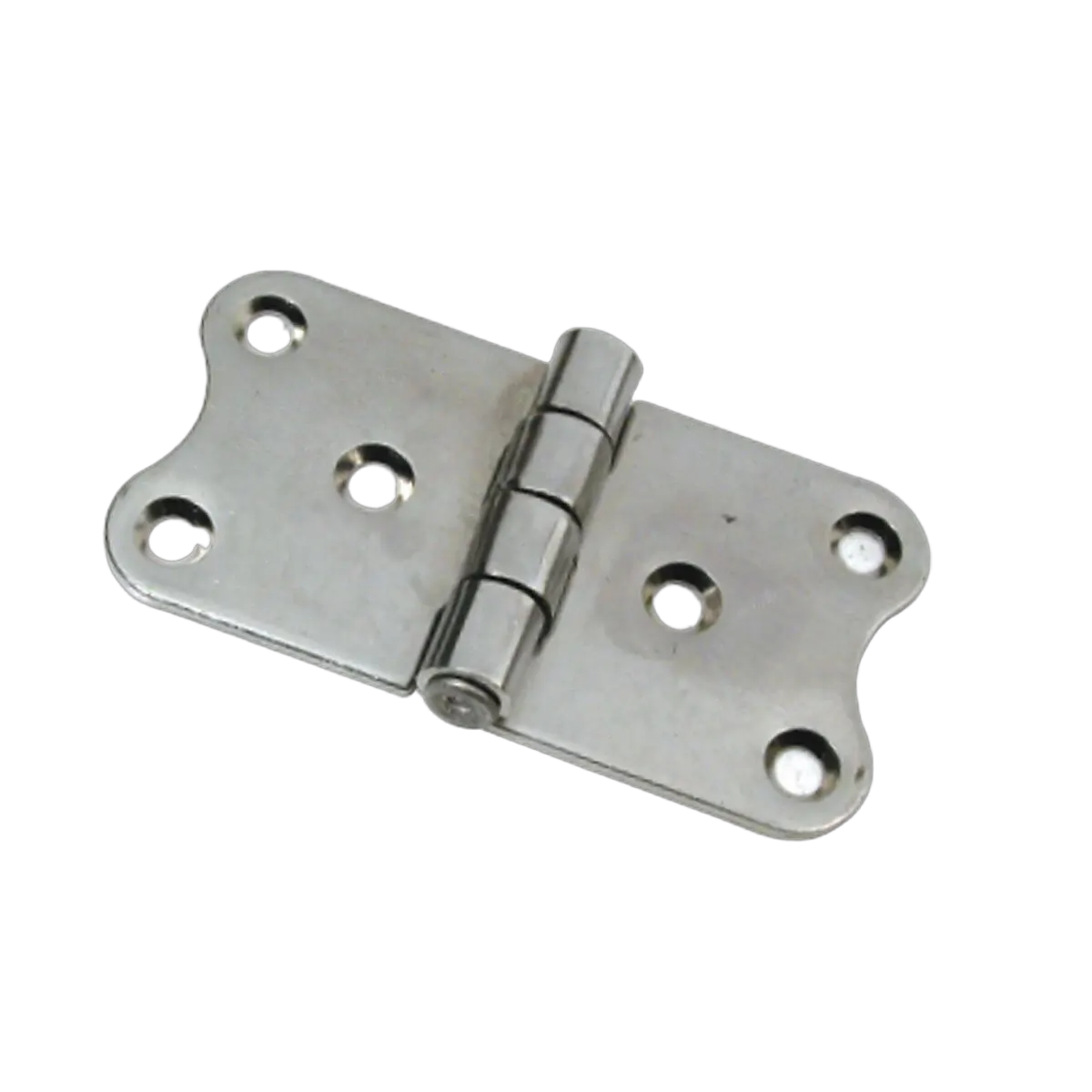 Hinge Pressed Stainless Steel 78mm x 41mm Pair