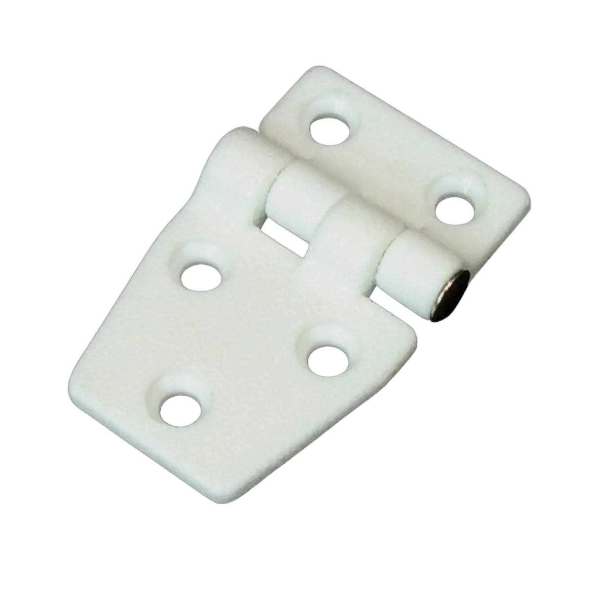 Hinge Nylon White 60mm x 37mm Pair