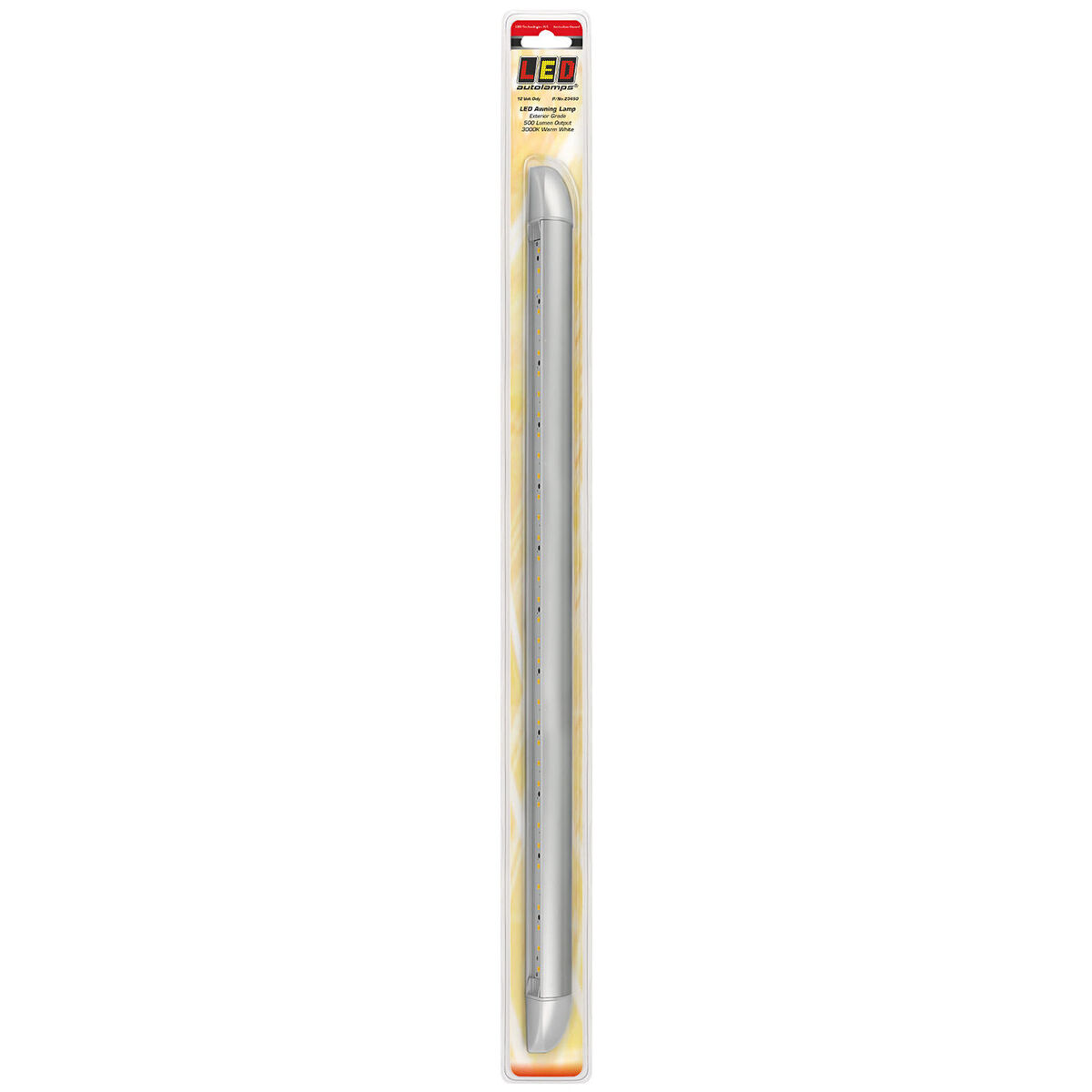 LED Autolamps 23450 Awning Lamp Silver 12V