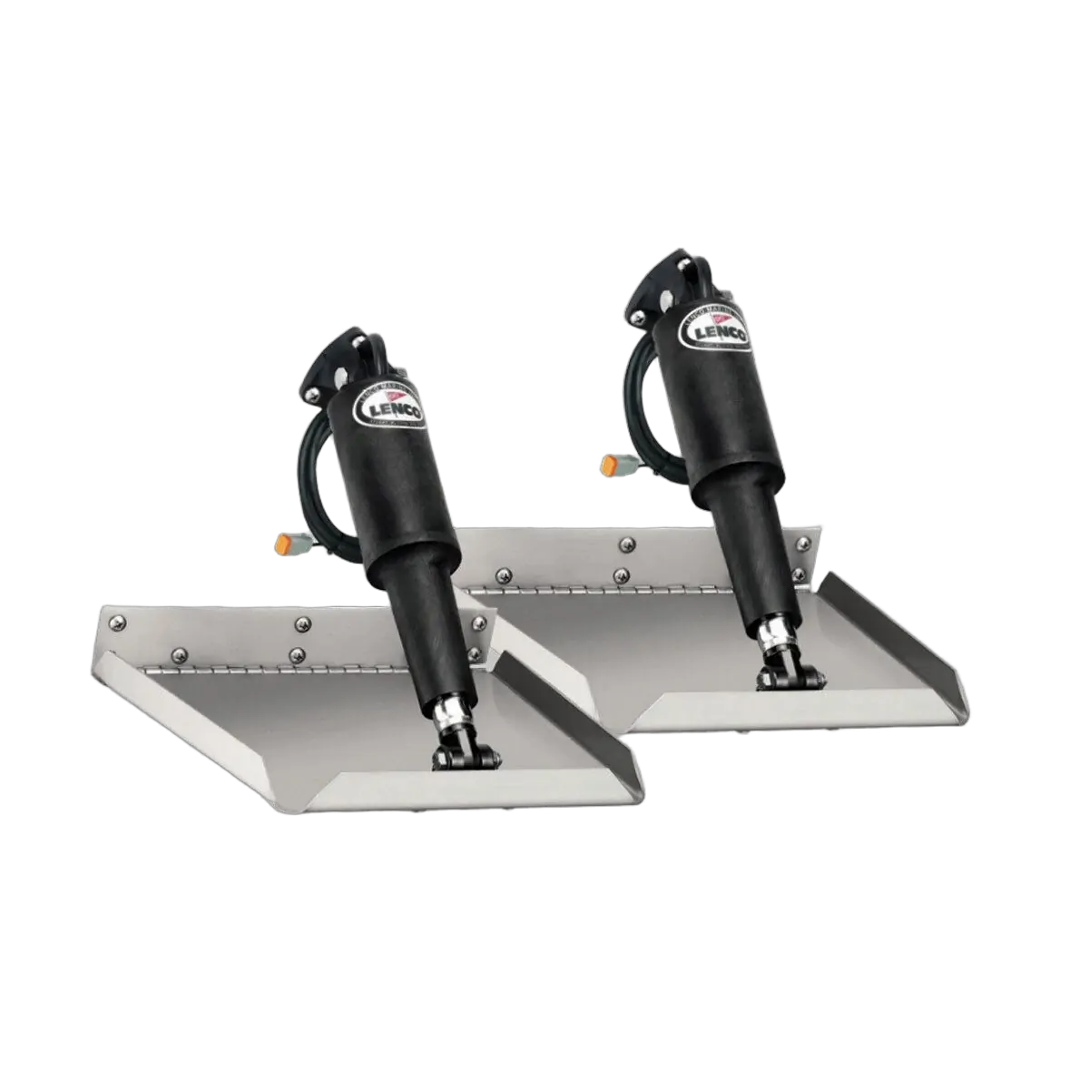 LENCO MARINE Kit Trim Tab Edge Mount 12×9 – Interruttore A Pulsante Manuale Per Barche