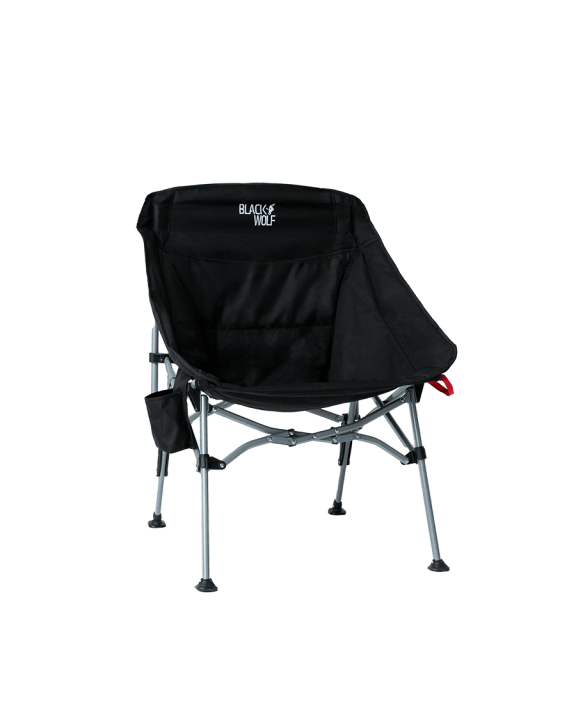 Black Wolf Bucket Chair II Jet Black